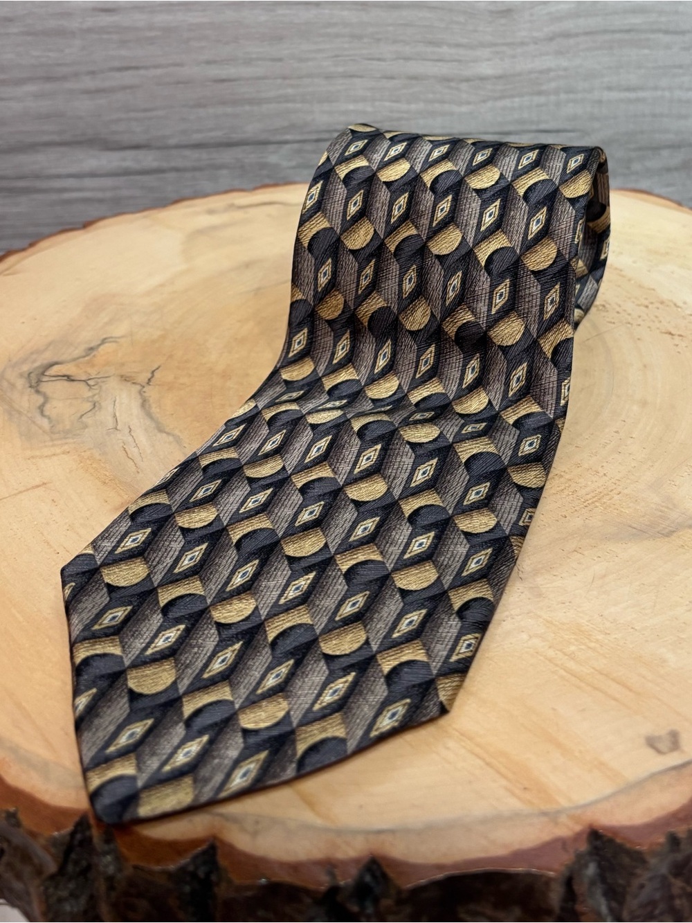Vintage Christian Dior monsieur silk tie